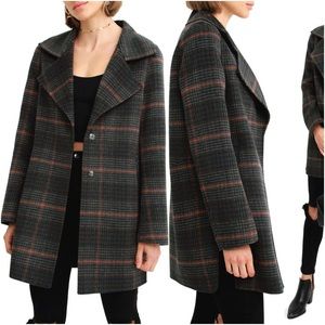 New With Tags
Wool Blend Plaid Jacket